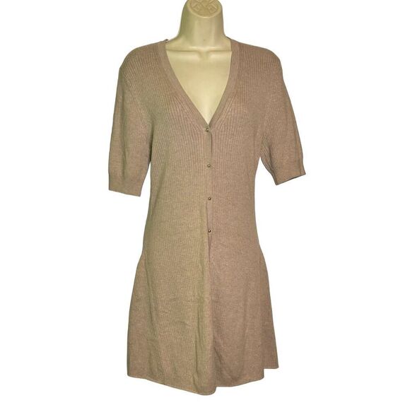 Ba&sh Kai Ribbed Knit Mini Dress in Biege NWT Size Medium - Picture 11 of 14